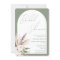 Sage Boho Arch White Floral Bridal Shower