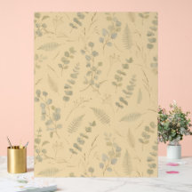 Sage Botanique Eucalyptus Fleur Pressée Minimalist