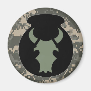 Sage Bull ACU-look sobre avec aimant de cercle cam