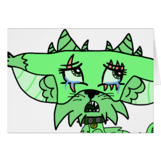 Sage Character Note Card - Blank