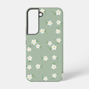 Sage Daisy Phone Case   Elegant Botanical Floral 
