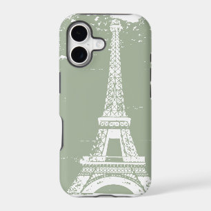 Sage Eiffel Tower iphone 5 Case