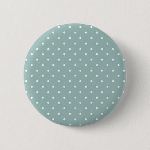 Sage Green And White Polka Dots Cottagecore Aesthe 2 Inch Round Button