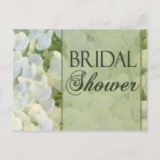Sage green bridal shower invitations