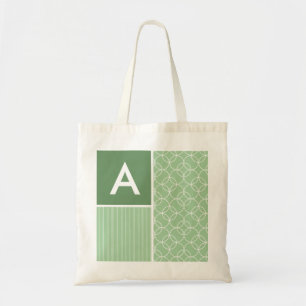 Sage Green Circles; Circle Tote Bag