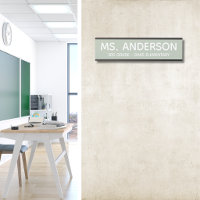 Sage Green Classroom Door Sign