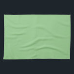 Sage Green Create Your Own Blank Template Elegant Kitchen Towel<br><div class="desc">Create Your Own Custom Upload Add Your Monogram Initial Photo or Logo Text Name Elegant Modern Cute Kitchen & Dining / Table & Kitchen Linens/ Blank Template Sage Green Solid Colour Kitchen Towel.</div>