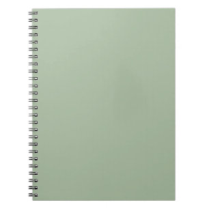Sage Green Custom Branded Notebook
