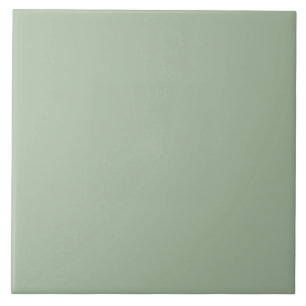 Sage Green Custom Branded Tile