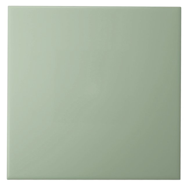 Sage Green Custom Branded Tile (Front)