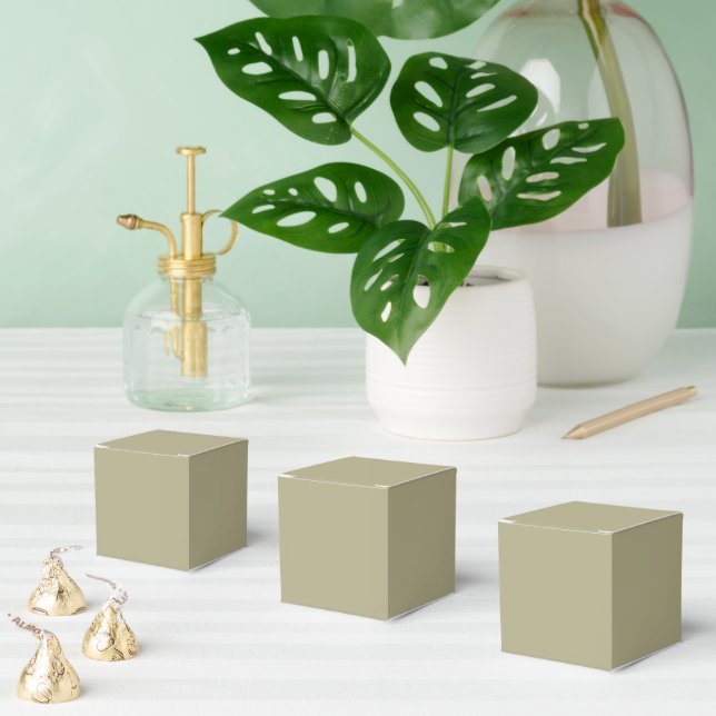 Sage Green Favor Box (Multiple)