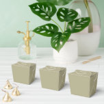 Sage Green Favor Box<br><div class="desc">Sage green is an earthy, muted shade of grayish-green, named for the silvery, dusty leaves of the sage plant. It is a calming, tranquil colour that evokes feelings of nature, wisdom, and balance. Sage green's versatility and soothing qualities make it popular in interior design, fashion, and branding for creating peaceful...</div>