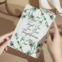 Sage Green Floral Watercolor Wedding