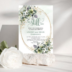 Sage Green Foliage Botanical We Still Do Invitatio Invitation