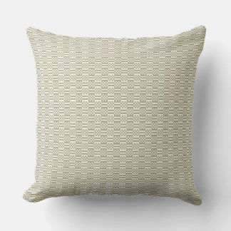 Sage Green Geometric Minimalist Throw Pillow