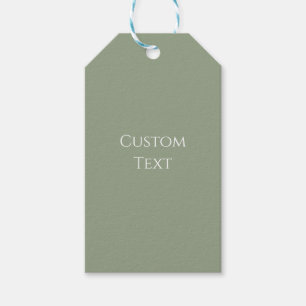 Sage Green  Gift Tags