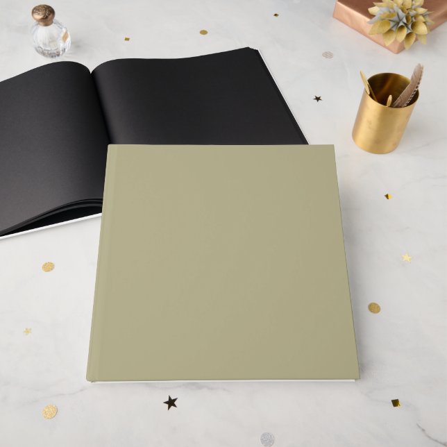 Sage Green Guest Book (Front Open)