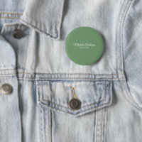 Sage green hair stylist add name contact website