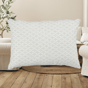 Sage Green Irish Celtic Swan Love Knot Accent Pillow