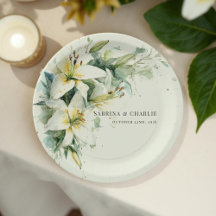 Sage Green Lily Valley Elegant Floral Wedding