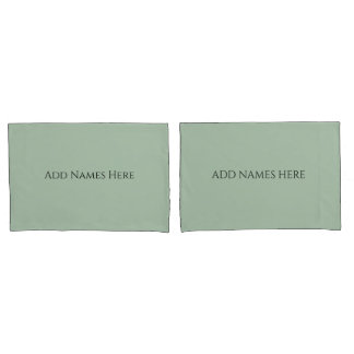 Sage Green Pillowcases – Decorative Pillow Covers