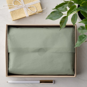 Sage Green Plain Solid Color  Tissue Paper