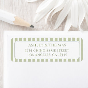 Sage Green Return Address