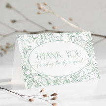Sage Green Safari Toile de Jouy Merci