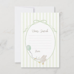 Sage Green Silly Goose Time Capsule Card