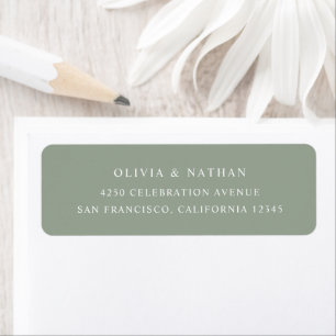 Sage Green   Simple Elegant Text
