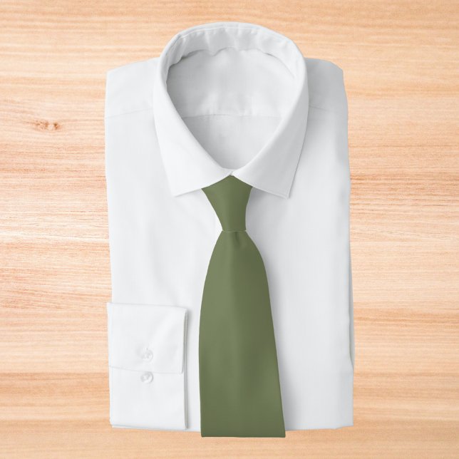 Sage Green Solid Color Tie (Creator Uploaded)