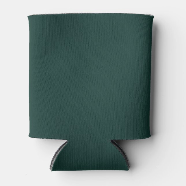 Sage Green Solid Colour Can Cooler (Front)