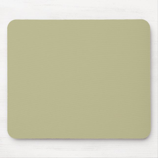Sage Green Solid Colour | Classic | Elegant Mouse Pad (Front)