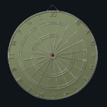 Sage Green Solid Colour Dartboard<br><div class="desc">Sage Green Solid Colour. A refined modern sage green that exudes natural elegance. This colour captures the essence of a shaded forest floor. Perfect for those seeking a calm earthy vibe. This sophisticated hue seamlessly blends into both modern and classic aesthetics. Embrace the understated beauty of this serene shade.</div>