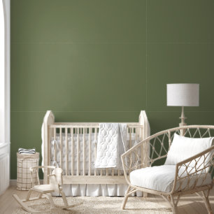 Sage Green Solid Colour Wallpaper