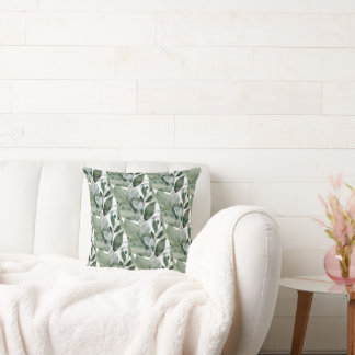 SAGE GREEN SPRINTEMPS BRANCH COUSSIN BLANC