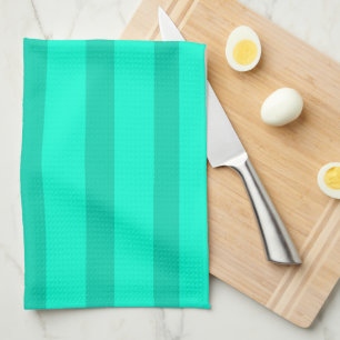 Sage Green Stripes Kitchen Towel