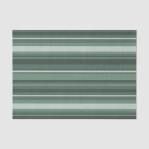 Sage green stripes tissue paper