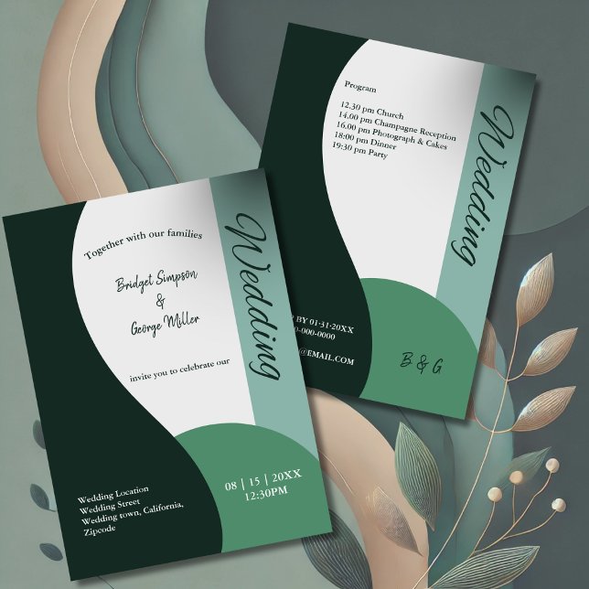 sage green tones simple boho chic wedding  (Creator Uploaded)