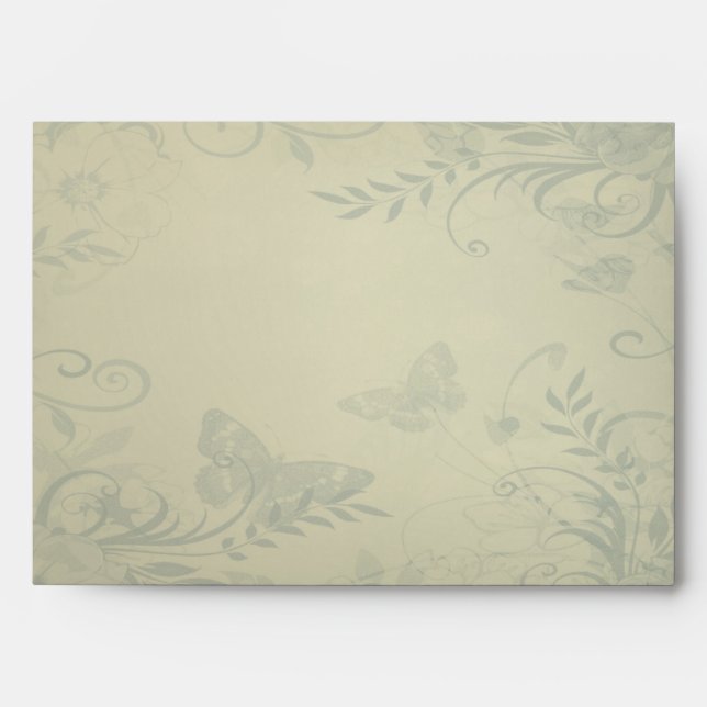 Sage Green Vintage Envelopes (Front)