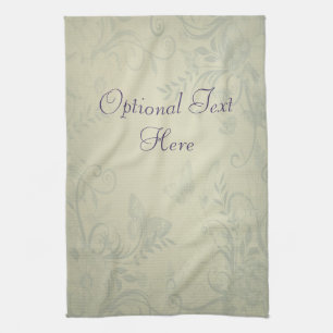 Sage Green Vintage Kitchen Towel