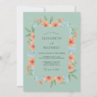 Sage Green Vivacious Botanical Wedding