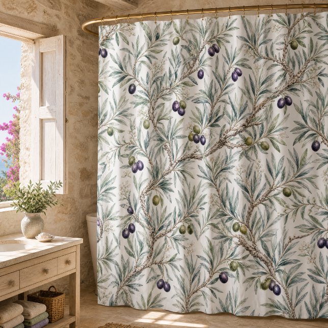 Sage Green Watercolor French Country Olive Pattern (Creator Uploaded)