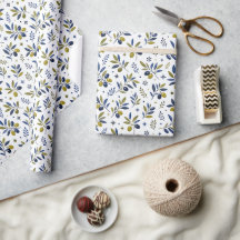 Sage Green Watercolor French Country Olive Pattern
