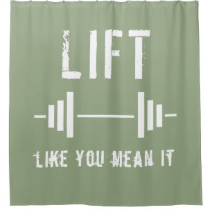 Sage Green Weightlifting Fitness Gym