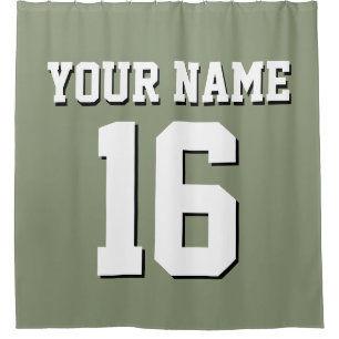 Sage Green White Sports Jersey Team Jersey