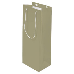 Sage Green Wine Gift Bag