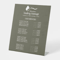 SAGE GREEN WOMAN STONE MASSAGE Wellness Day Spa
