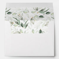 Sage Greenery and Gold Foliage Elegant