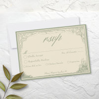Sage Ivory Vintage Botanical Trellis Arch Wedding
